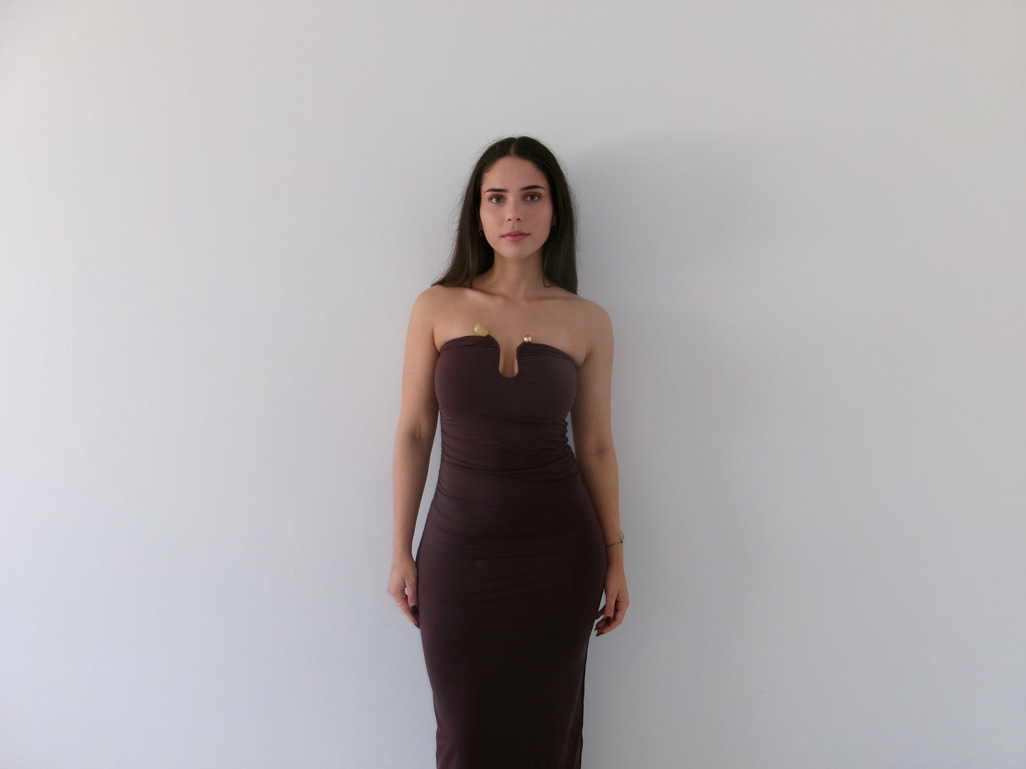 Tayla Trim Maxi in Cocoa - KOOKAÏ